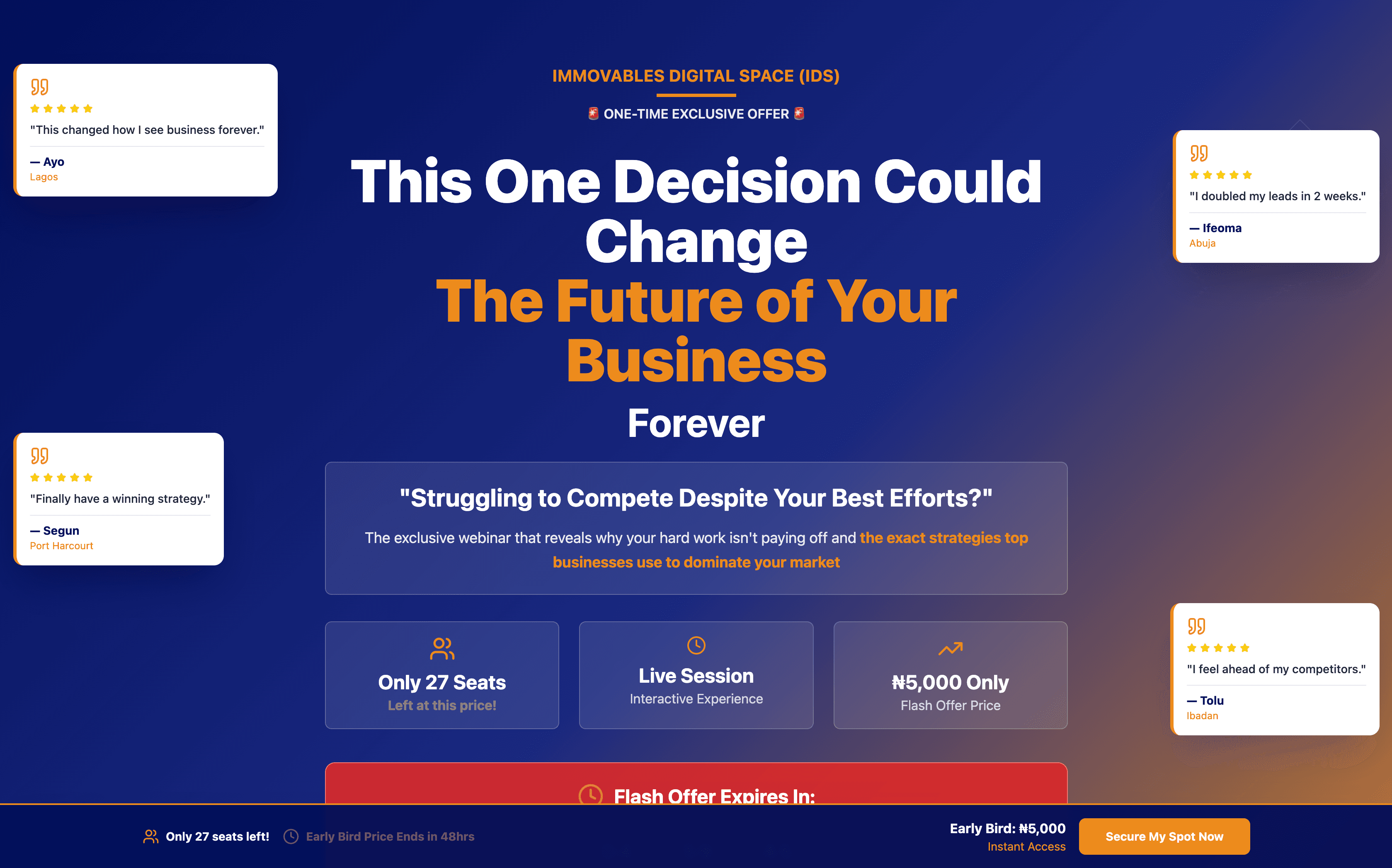 Business Revival Webinar