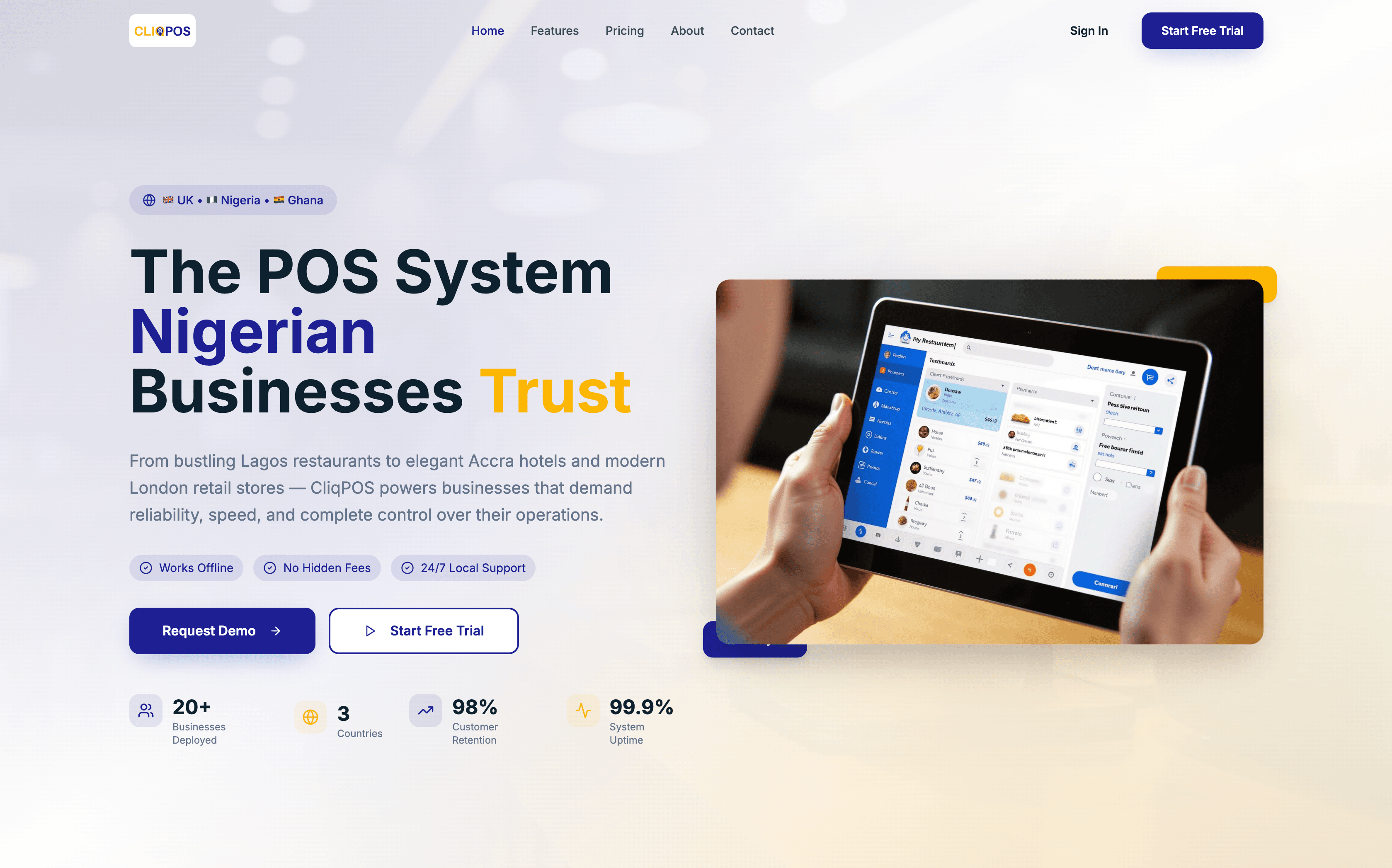 Cliqpos - SaaS POS System